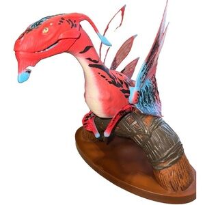 Disney Avatar Banshee interactive Red and Blue Reptile Habitat perch Accessory